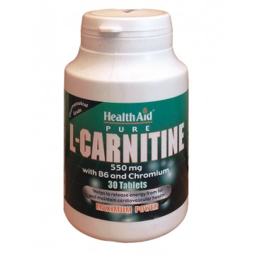 L-Carnitine 550mg 30 tablets Καρδιά-Κυκλοφορικό L-Carnitine 550mg 30 tablets Καρδιά-Κυκλοφορικό